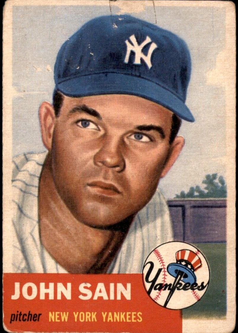1953 Johnny Sain #119
