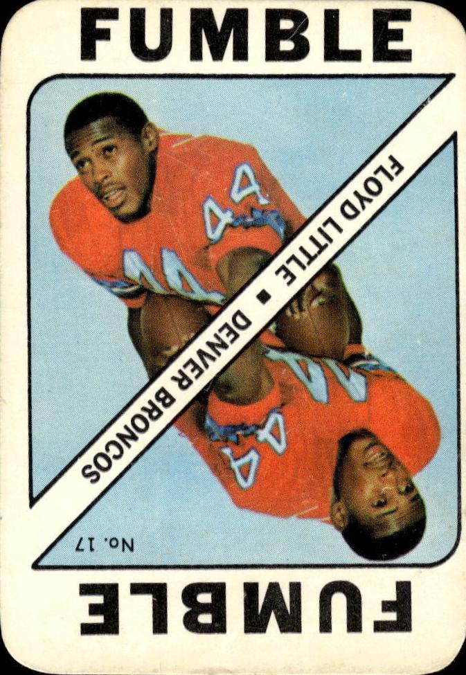 1971 Floyd Little #17