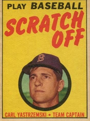 1971 Carl Yastrzemski #NNO