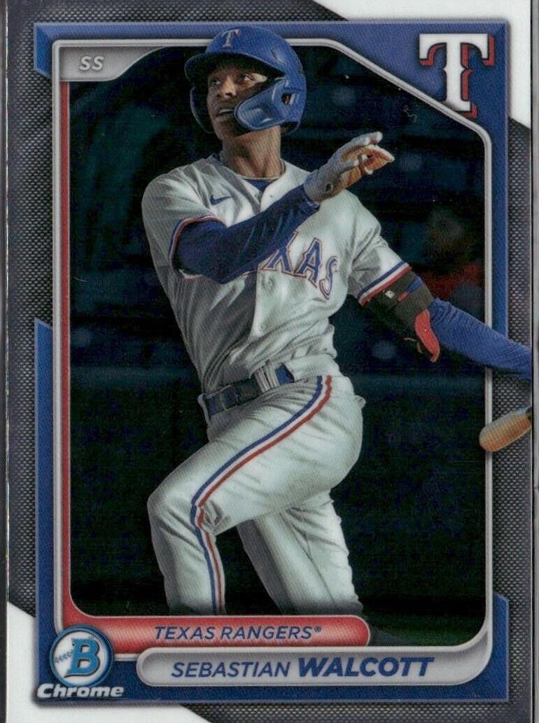 Sebastian Walcott 2024 Bowman Chrome Prospects card