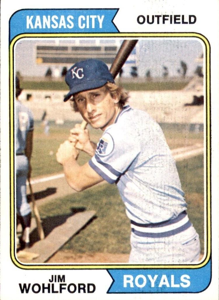 1974 Topps Jim Wohlford #407 card