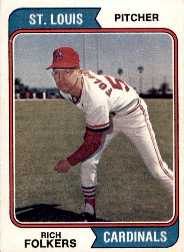 1974 Rich Folkers #417