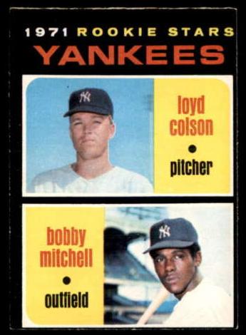 1971 Yankees Rookies #111