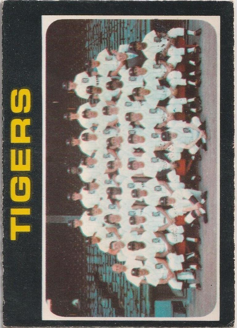 1971 Tigers Team #336