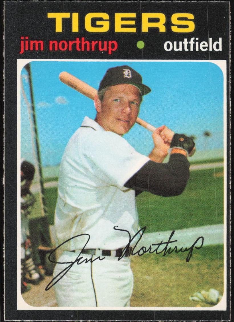 1971 Jim Northrup [Black Blob Right of Photo] #265