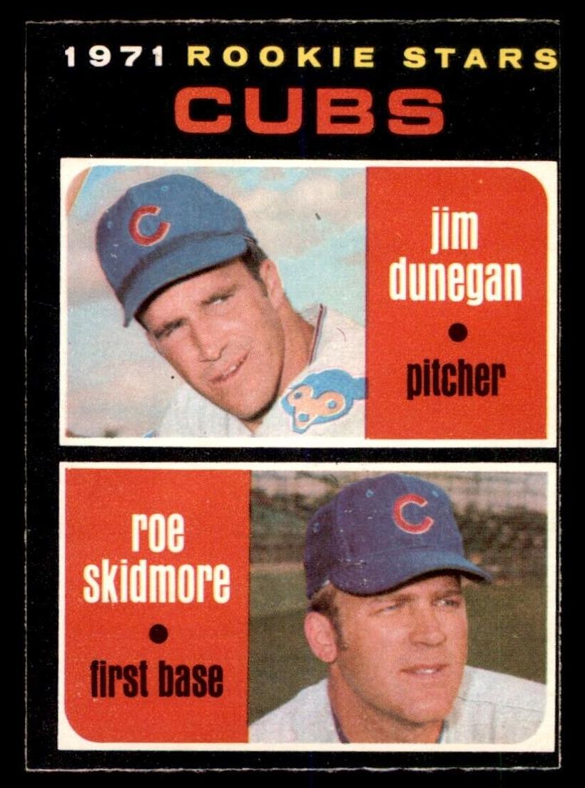 1971 Cubs Rookies #121
