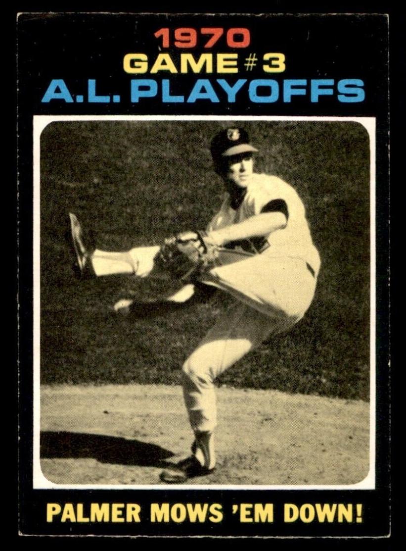 A.L. Playoff Game 3 - 1971 O-Pee-Chee Baseball