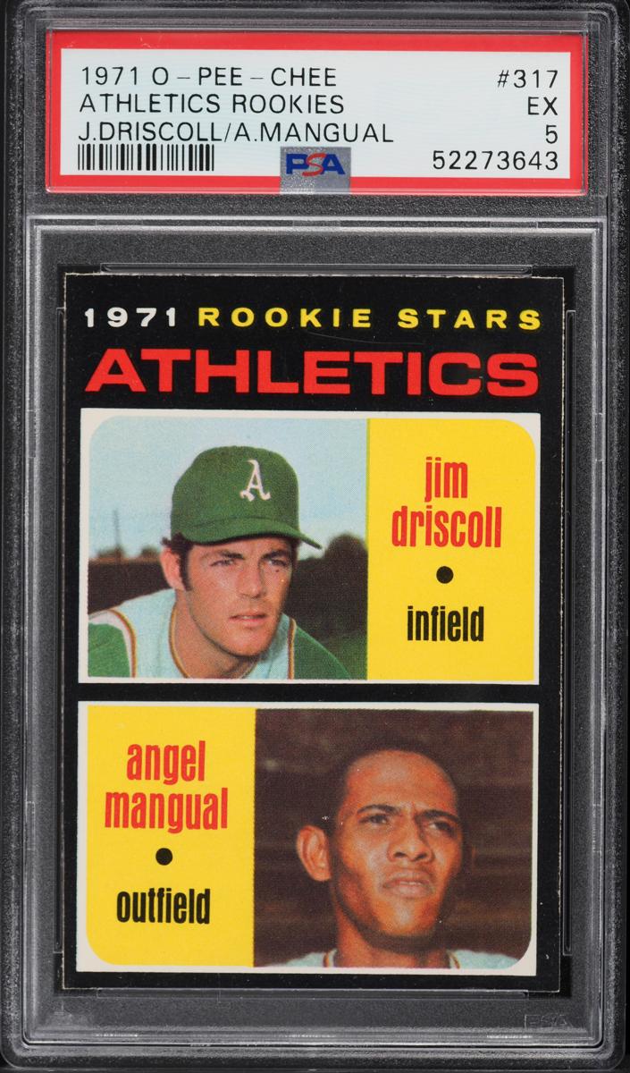 1971 Athletics Rookies #317