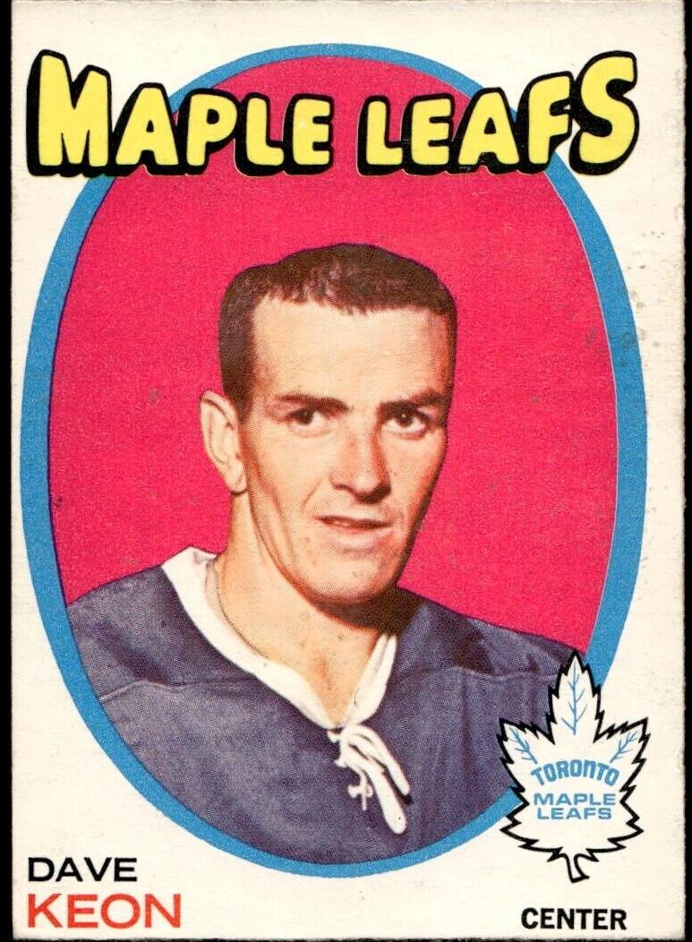 1971 O-Pee-Chee Dave Keon #80 card