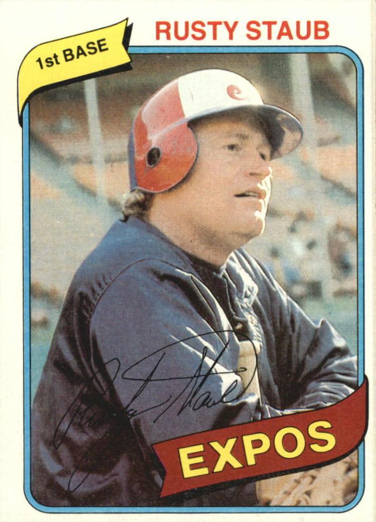 1980 Rusty Staub #660