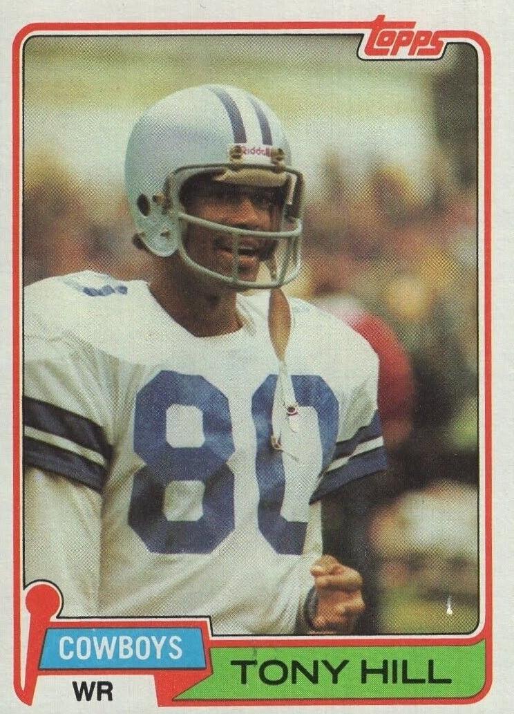 1981 Tony Hill #355