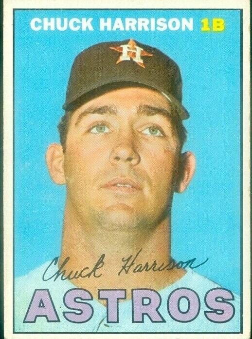 1967 Topps Chuck Harrison #8 card