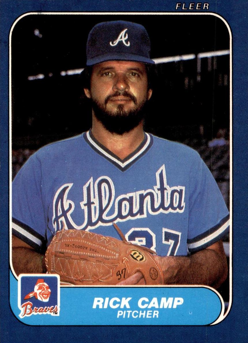 1986 Rick Camp #510