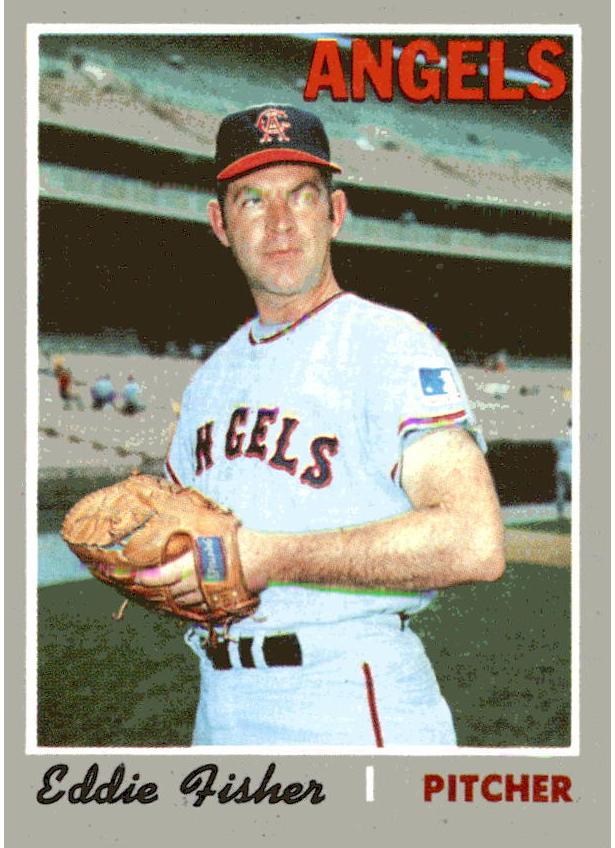 1970 Topps Eddie Fisher #156 card