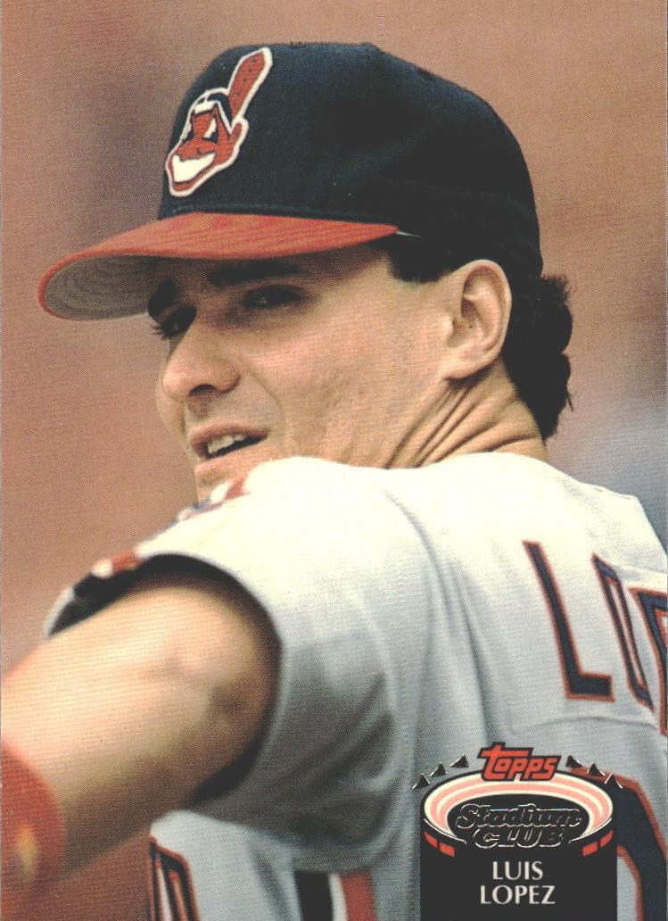 1992 Topps Stadium Club Luis Lopez #556 card