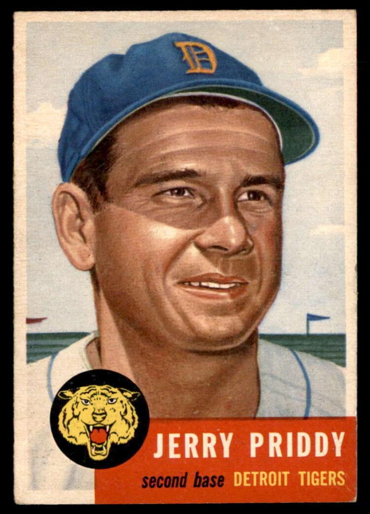 1953 Jerry Priddy #113