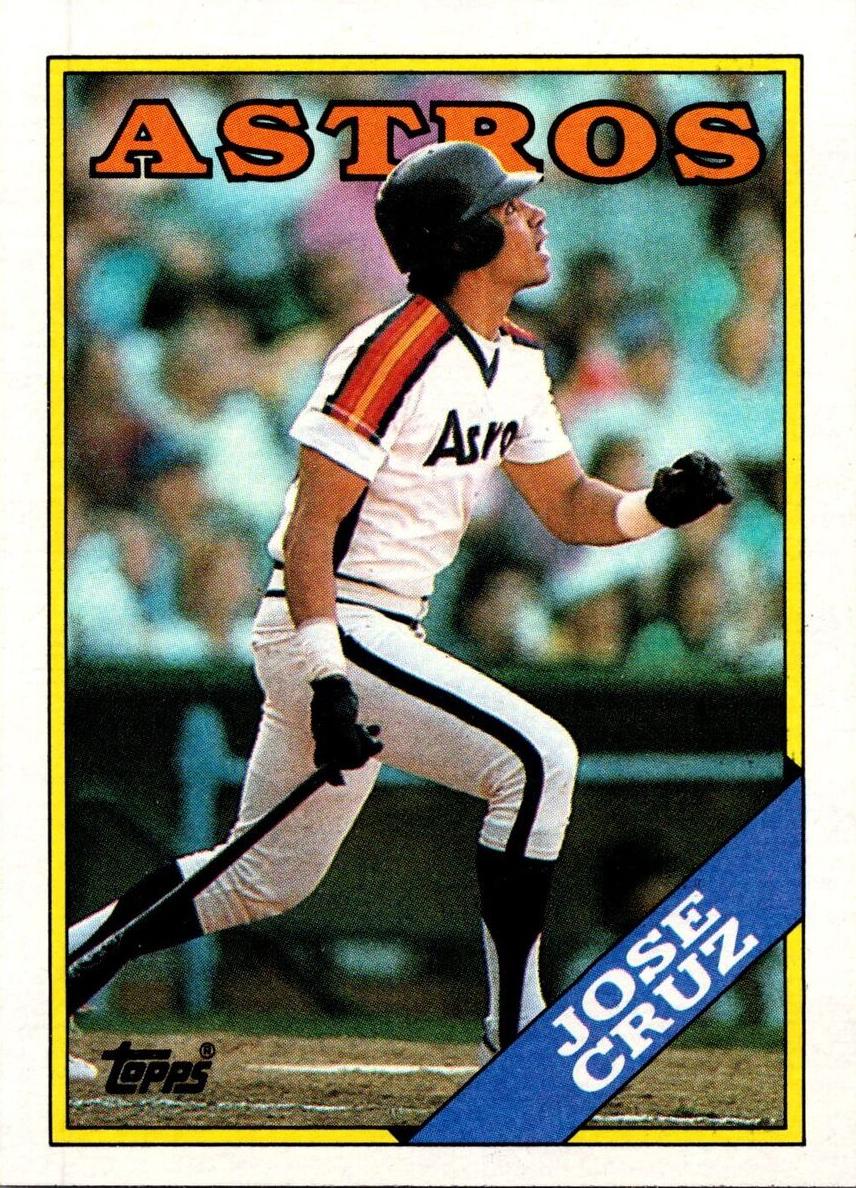 1988 Topps Jose Cruz #278 card