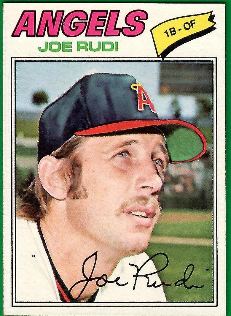 1977 Joe Rudi #155