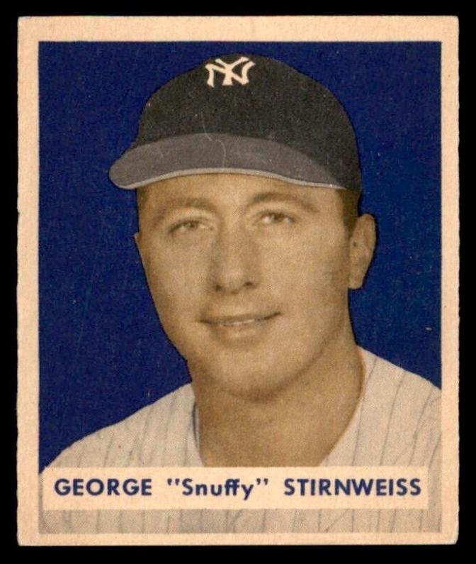 1949 Snuffy Stirnweiss #165