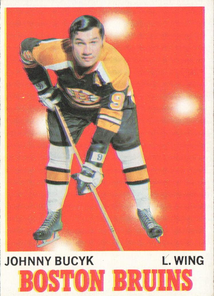 1970 Topps Johnny Bucyk #2 card