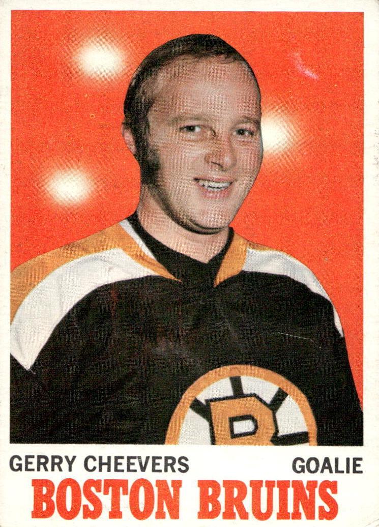 1970 Topps Gerry Cheevers #1 card
