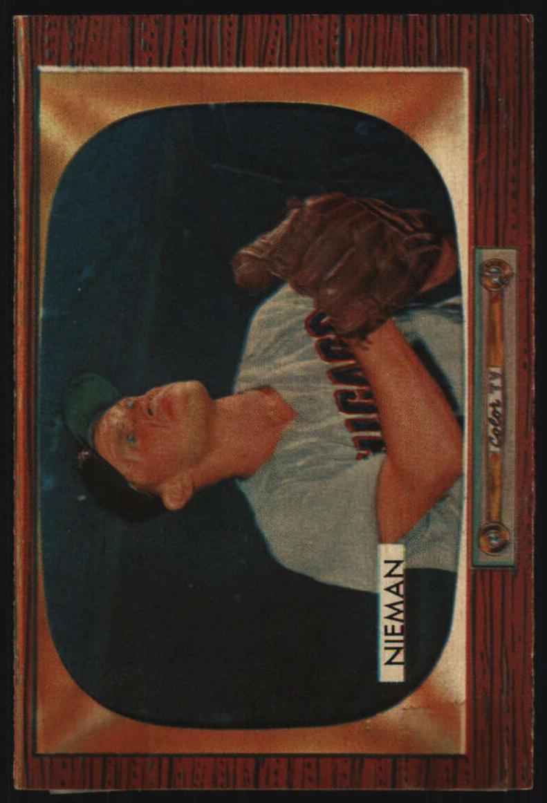 1955 Bowman Bob Nieman #145 card