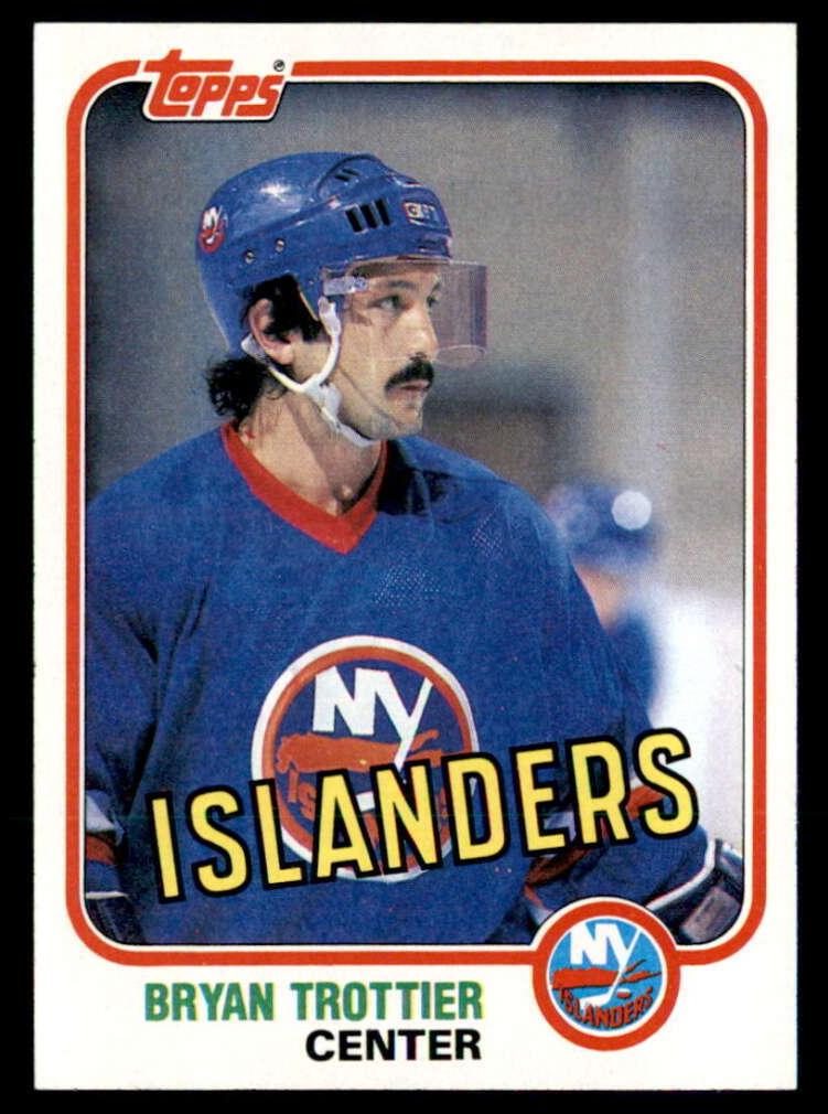 1981 Topps Bryan Trottier #41 card