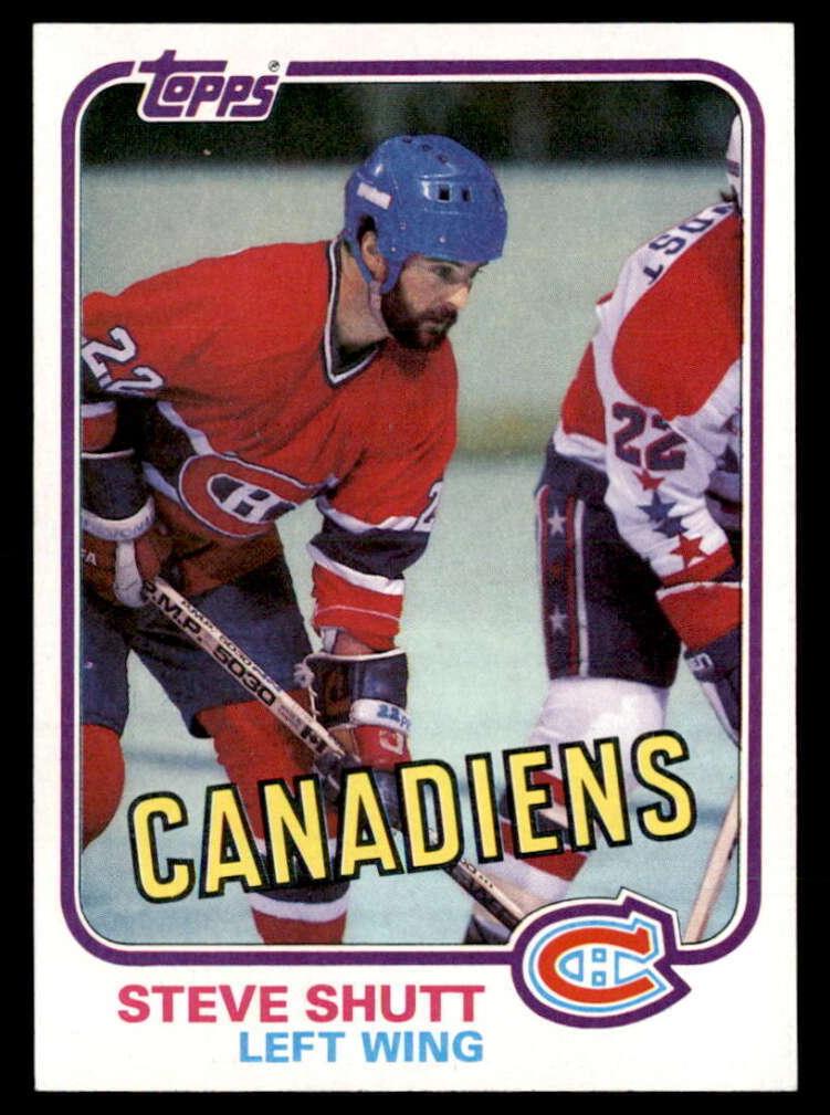 1981 Topps Steve Shutt #34 card