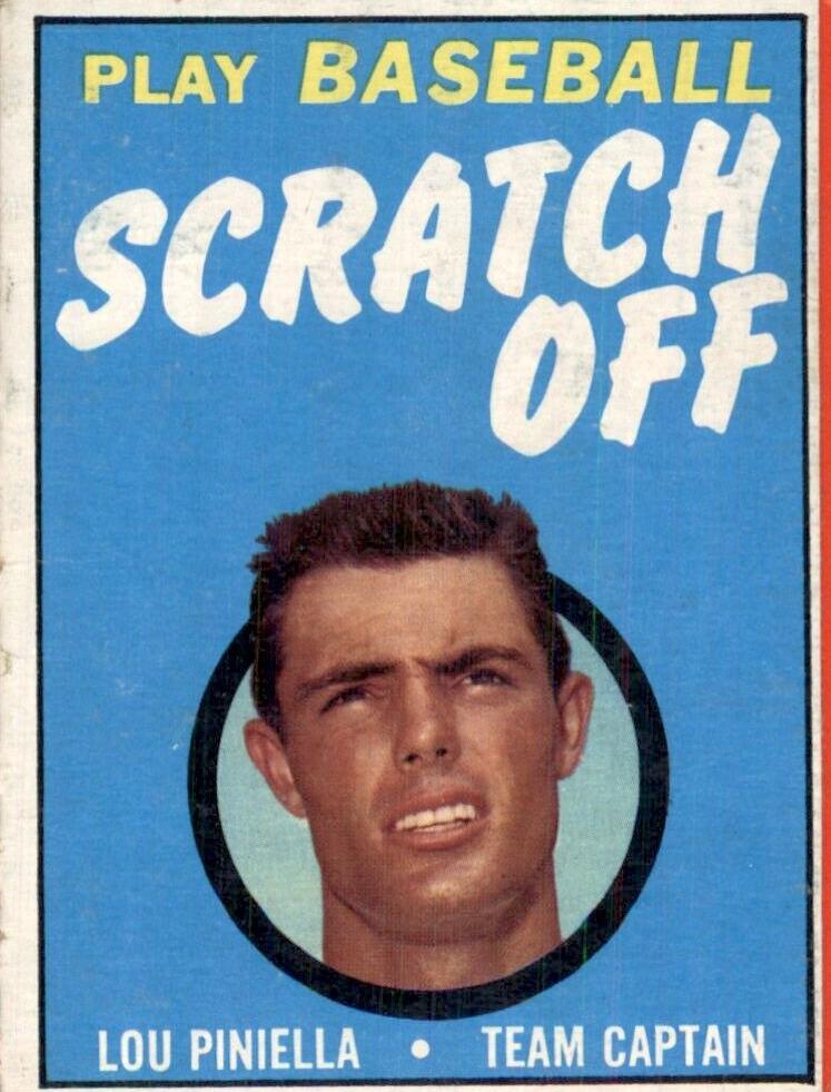 1970 Lou Piniella #NNO