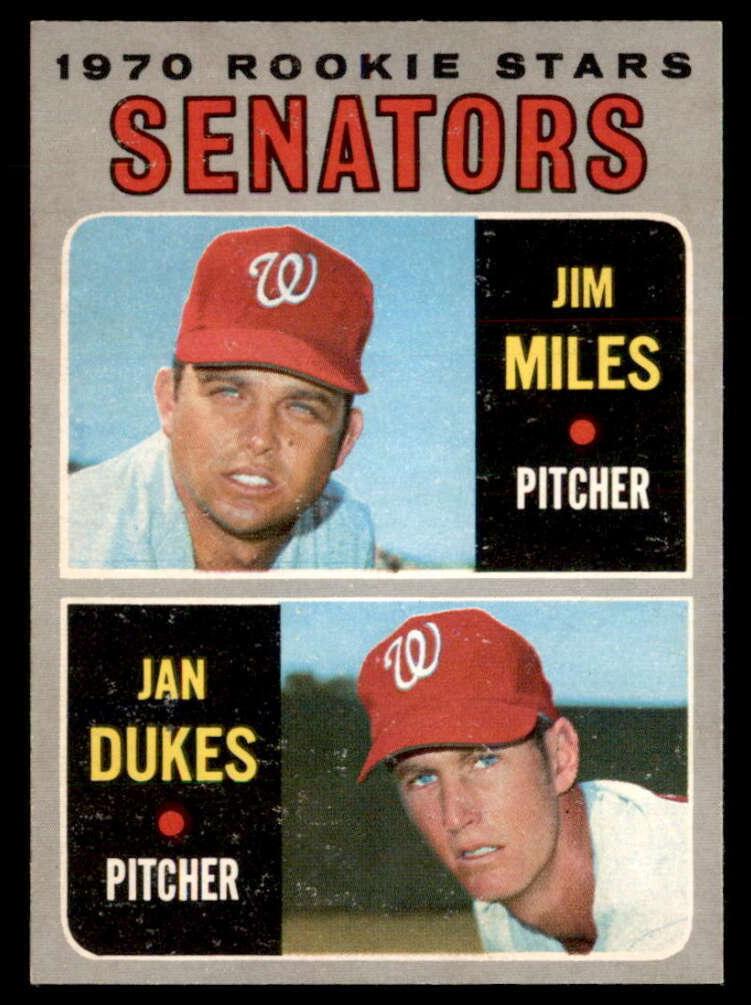 1970 Senators Rookies #154