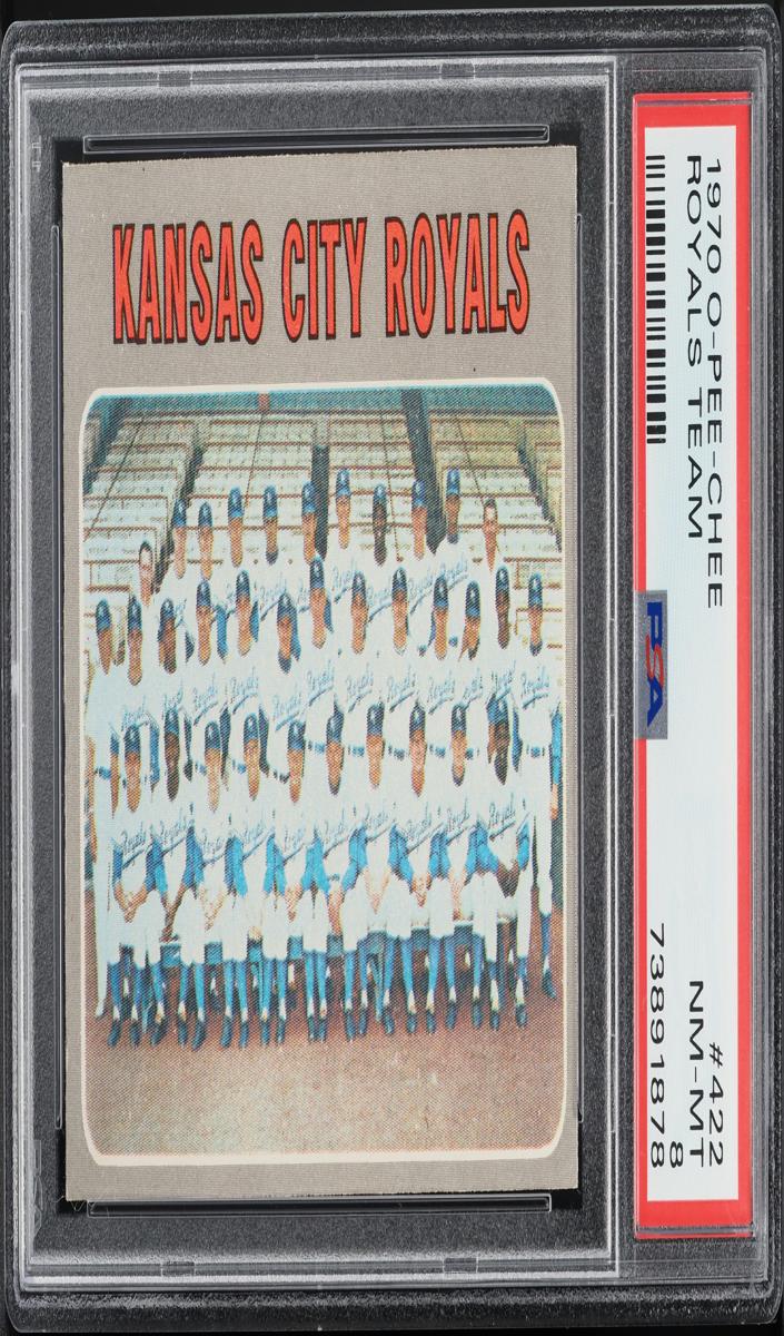 1970 Royals Team #422