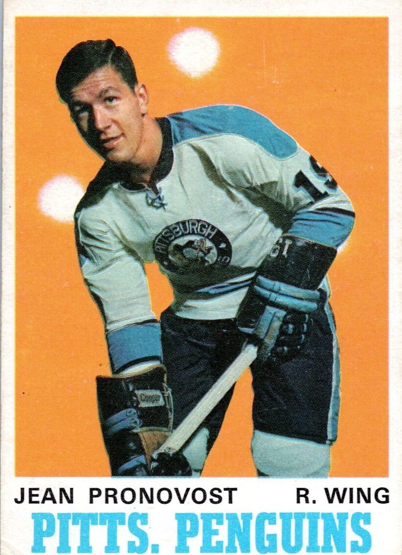 1970 O-Pee-Chee Jean Pronovost #202 card