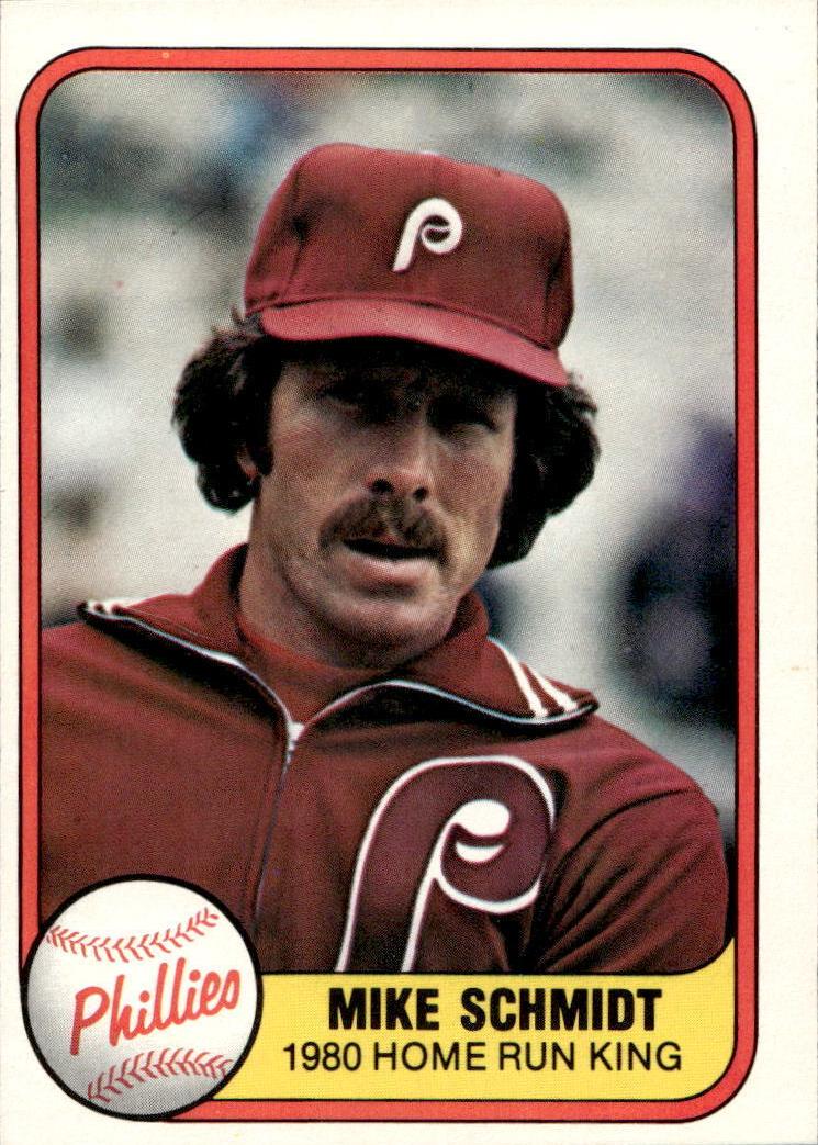 1981 Fleer Mike Schmidt #640 card