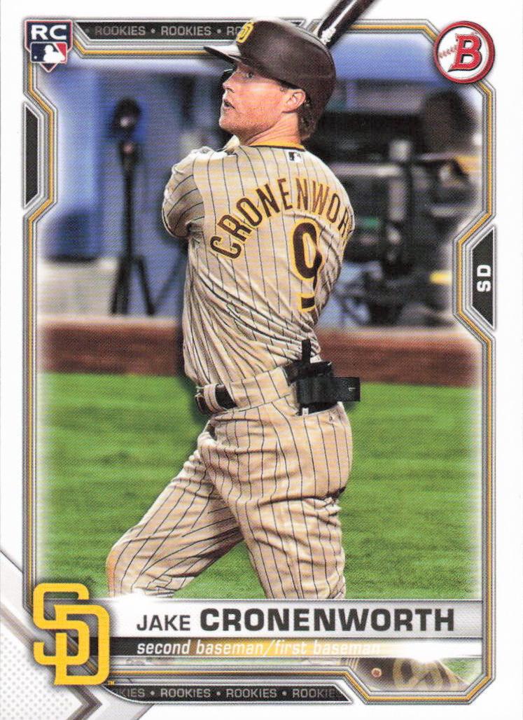 2021 Bowman Jake Cronenworth #45 card