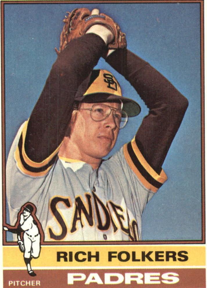 1976 Rich Folkers #611