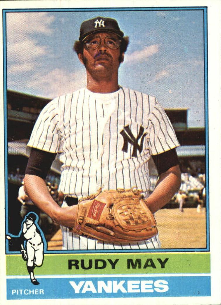 1976 Topps Rudy May #481 card