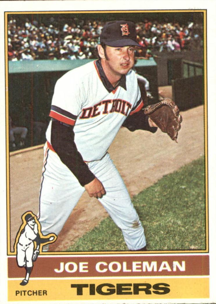 1976 Topps Joe Coleman #456 card