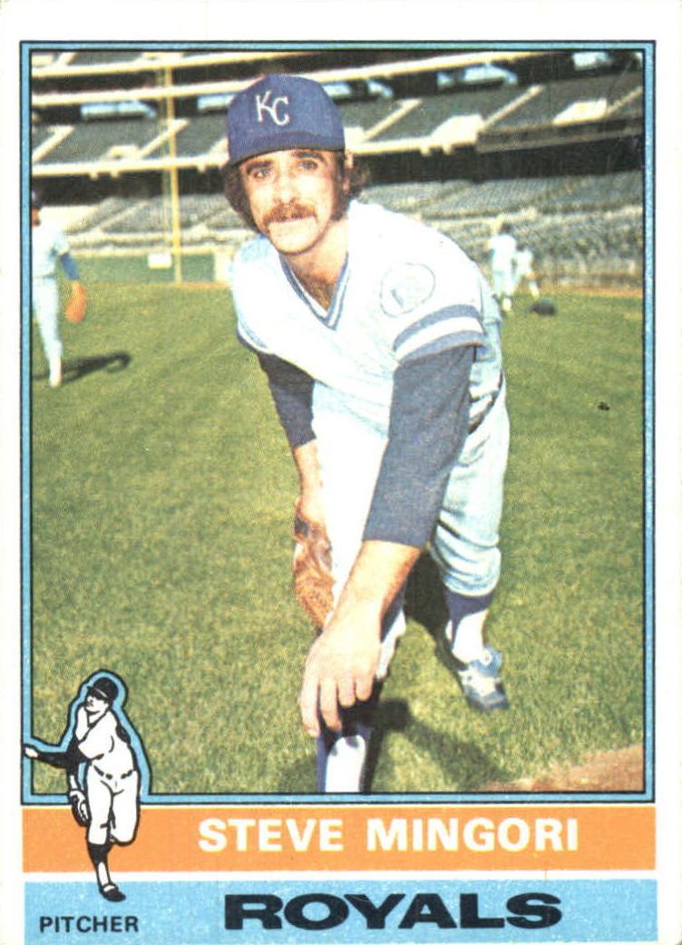 1976 Topps Steve Mingori #541 card