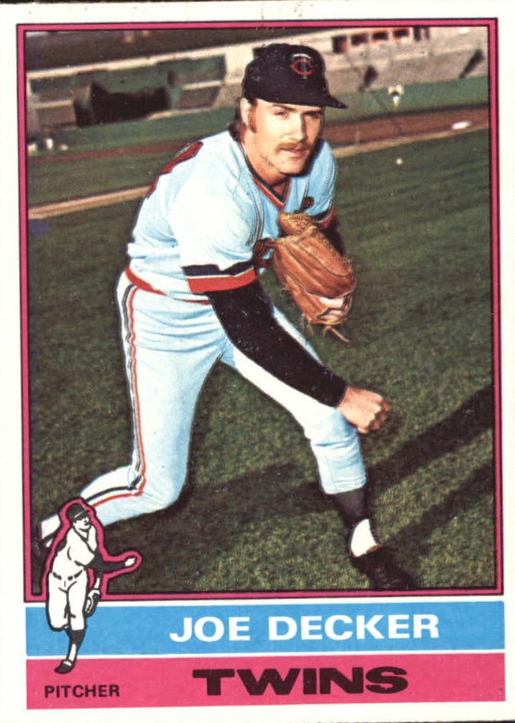 1976 Topps Joe Decker #636 card
