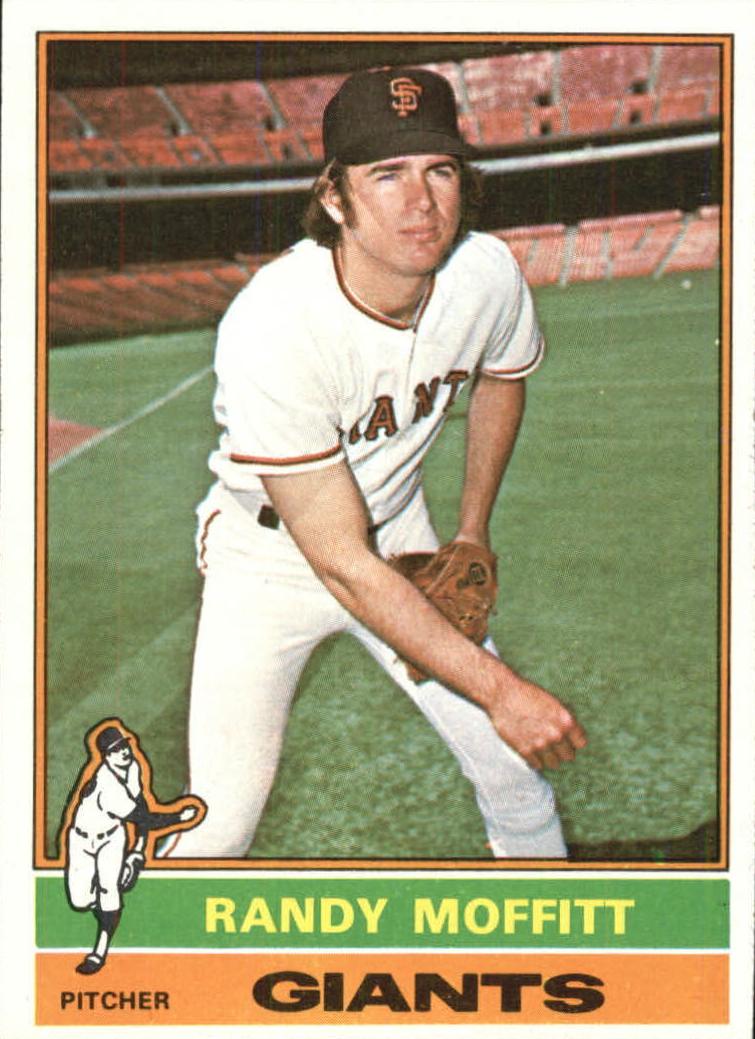 1976 Topps Randy Moffitt #553 card
