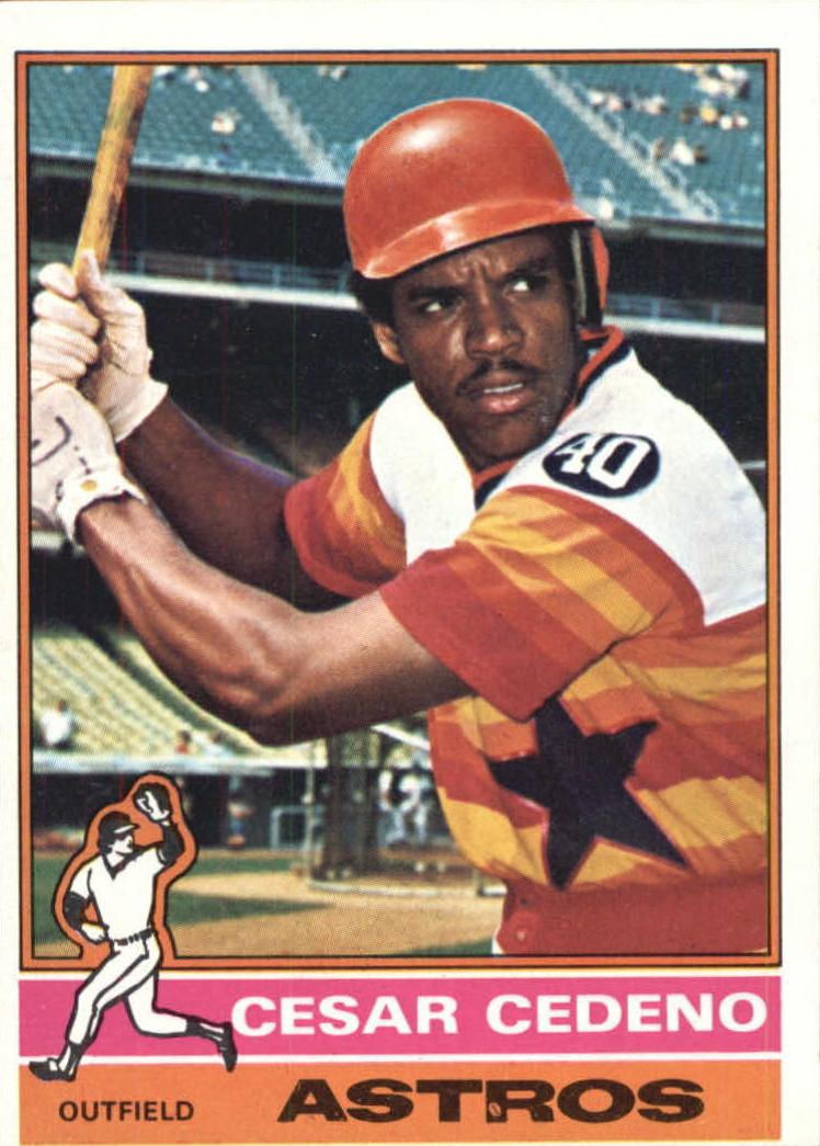 1976 Topps Cesar Cedeno #460 card
