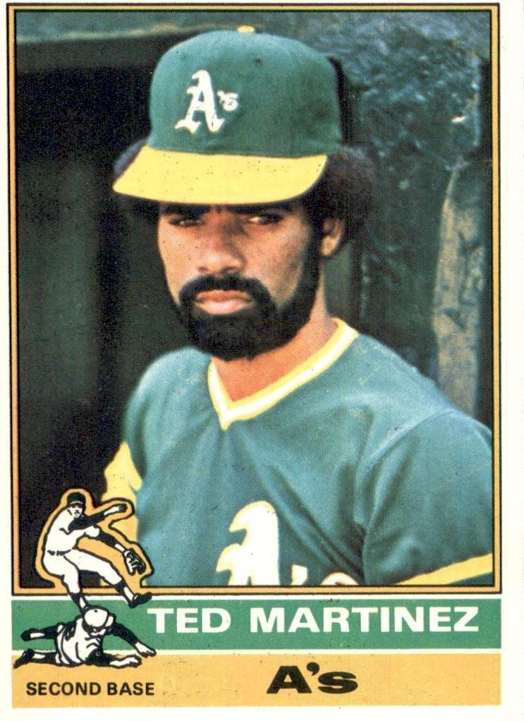 1976 Topps Ted Martinez #356 card