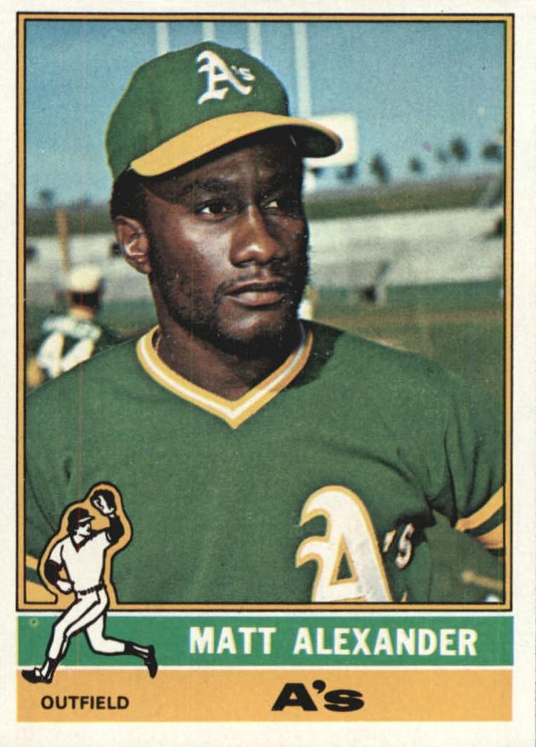 1976 Matt Alexander #382