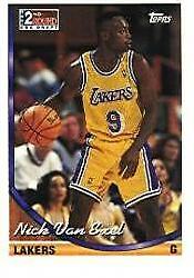 1993 Topps Nick Van Exel #302 card
