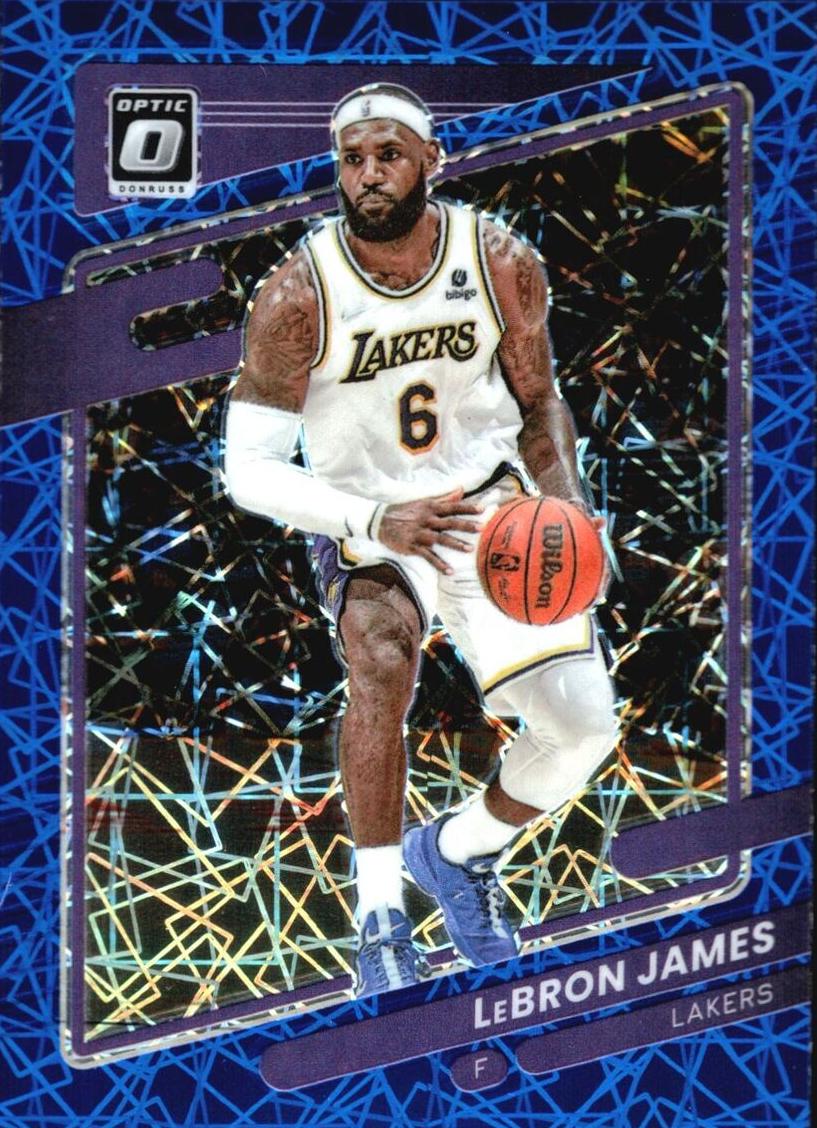 2021 LeBron James [Blue Velocity] #41