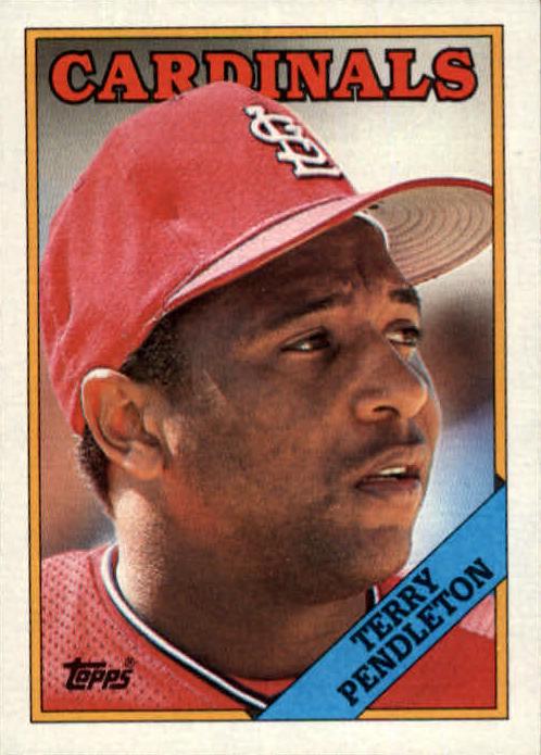 1988 Topps Terry Pendleton #635 card
