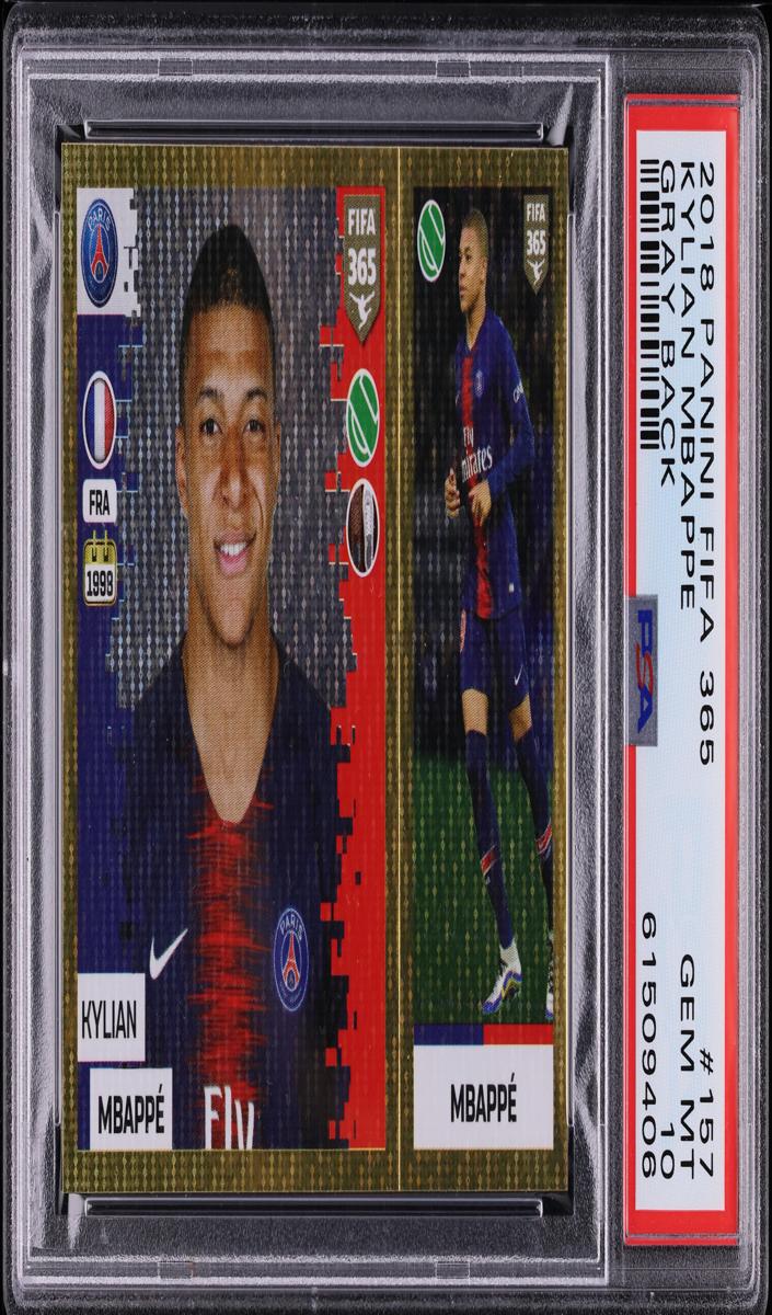2018 Kylian Mbappe [Gray Back] #157