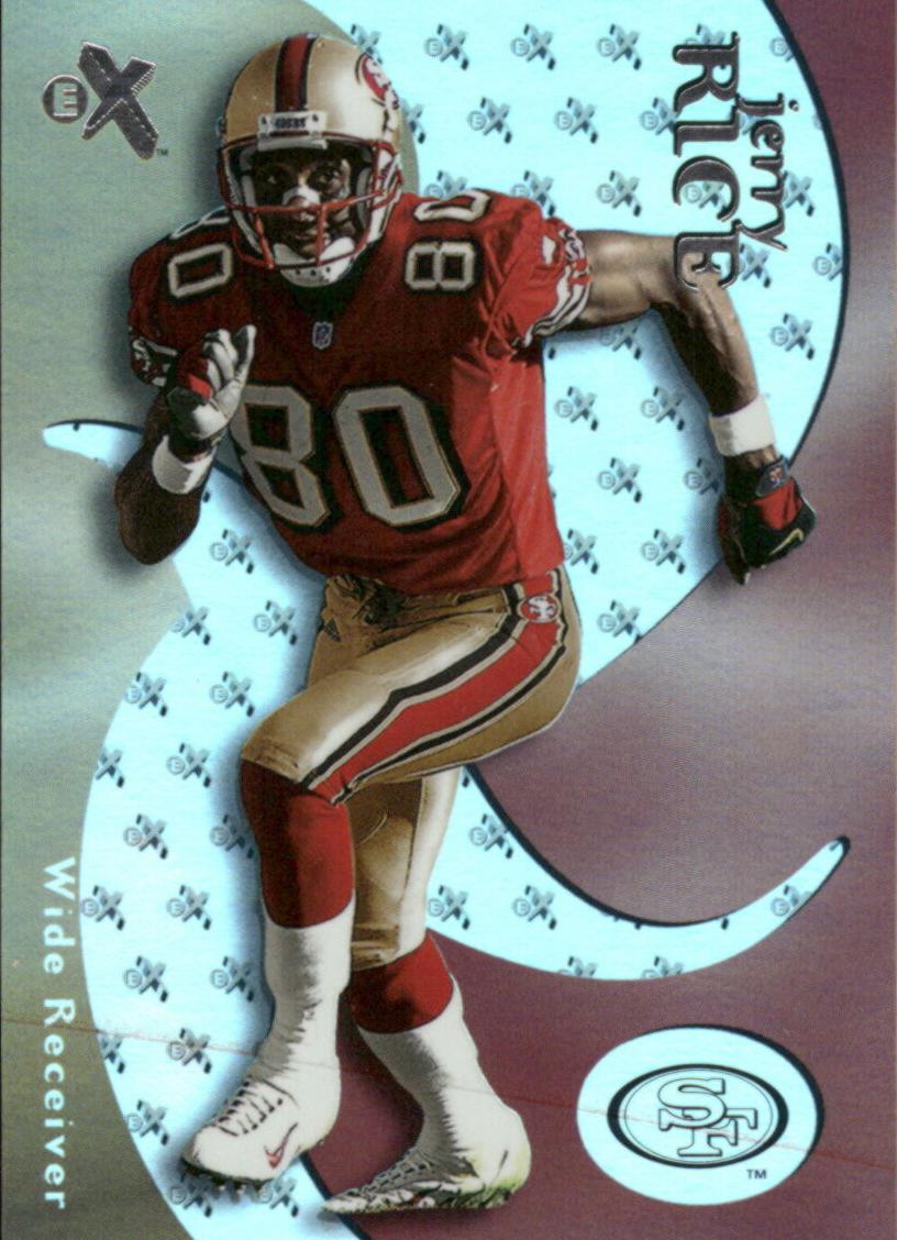 2000 Fleer E-X Jerry Rice #87 card
