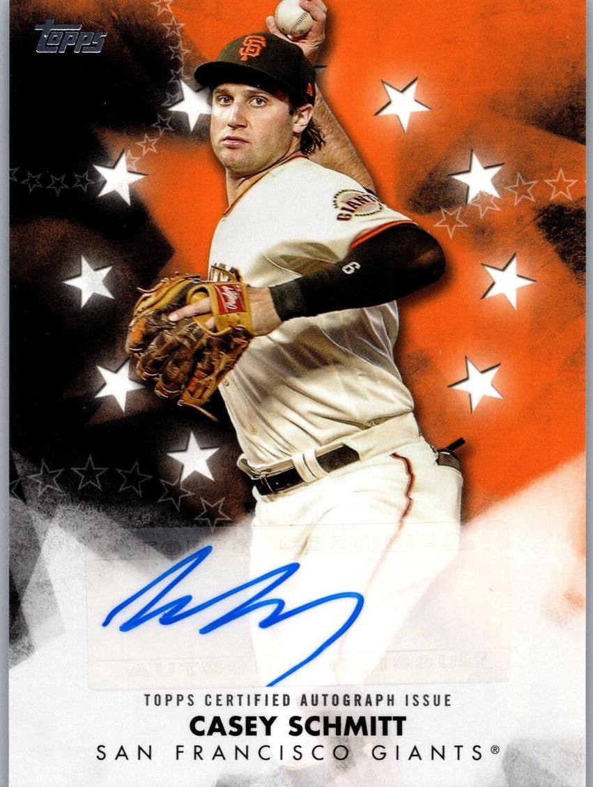 2024 Topps Casey Schmitt #BSA-CS card