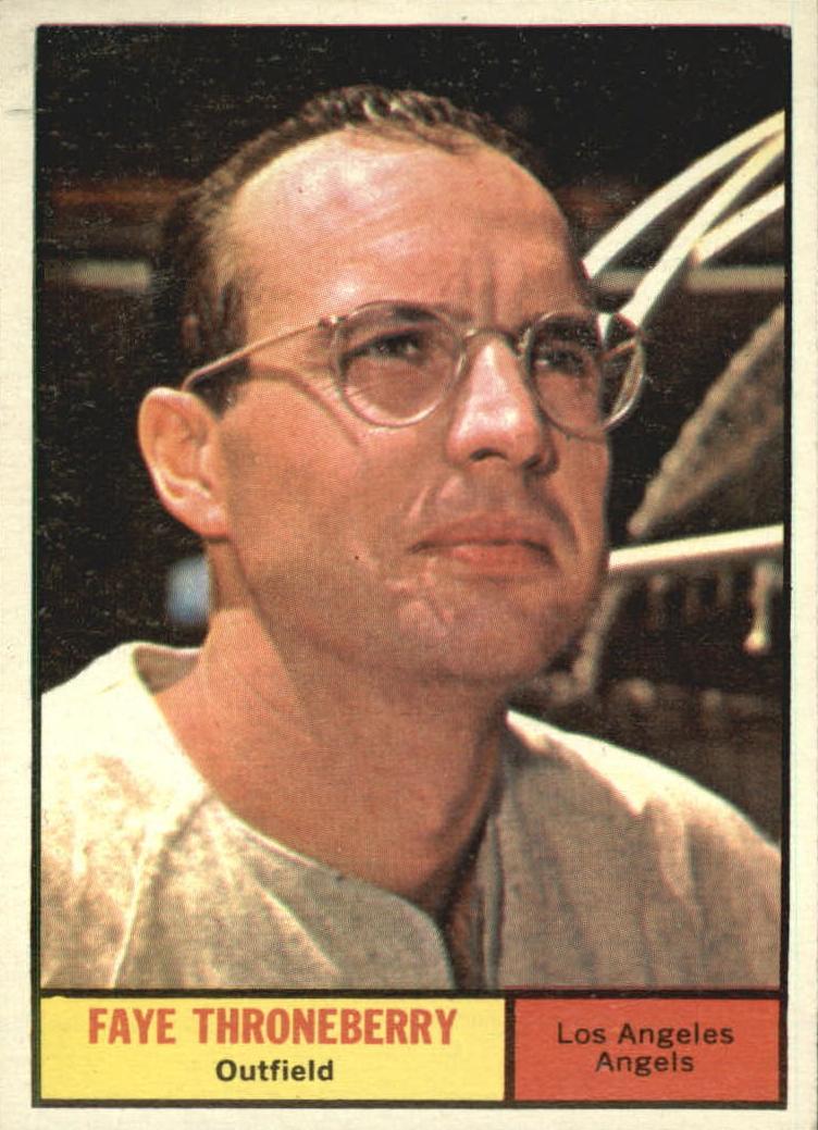 1961 Faye Throneberry #282